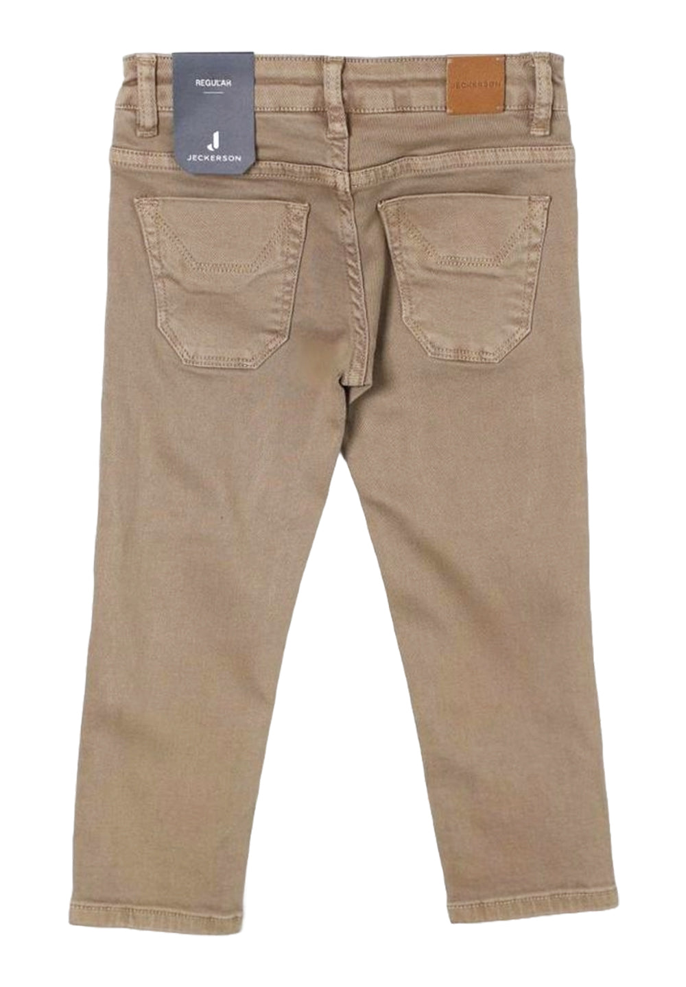 Jeans beige per neonato