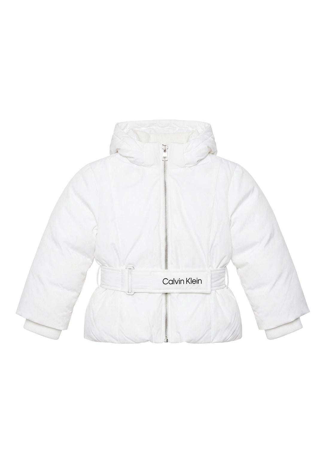 Giubbotto bianco per bambina