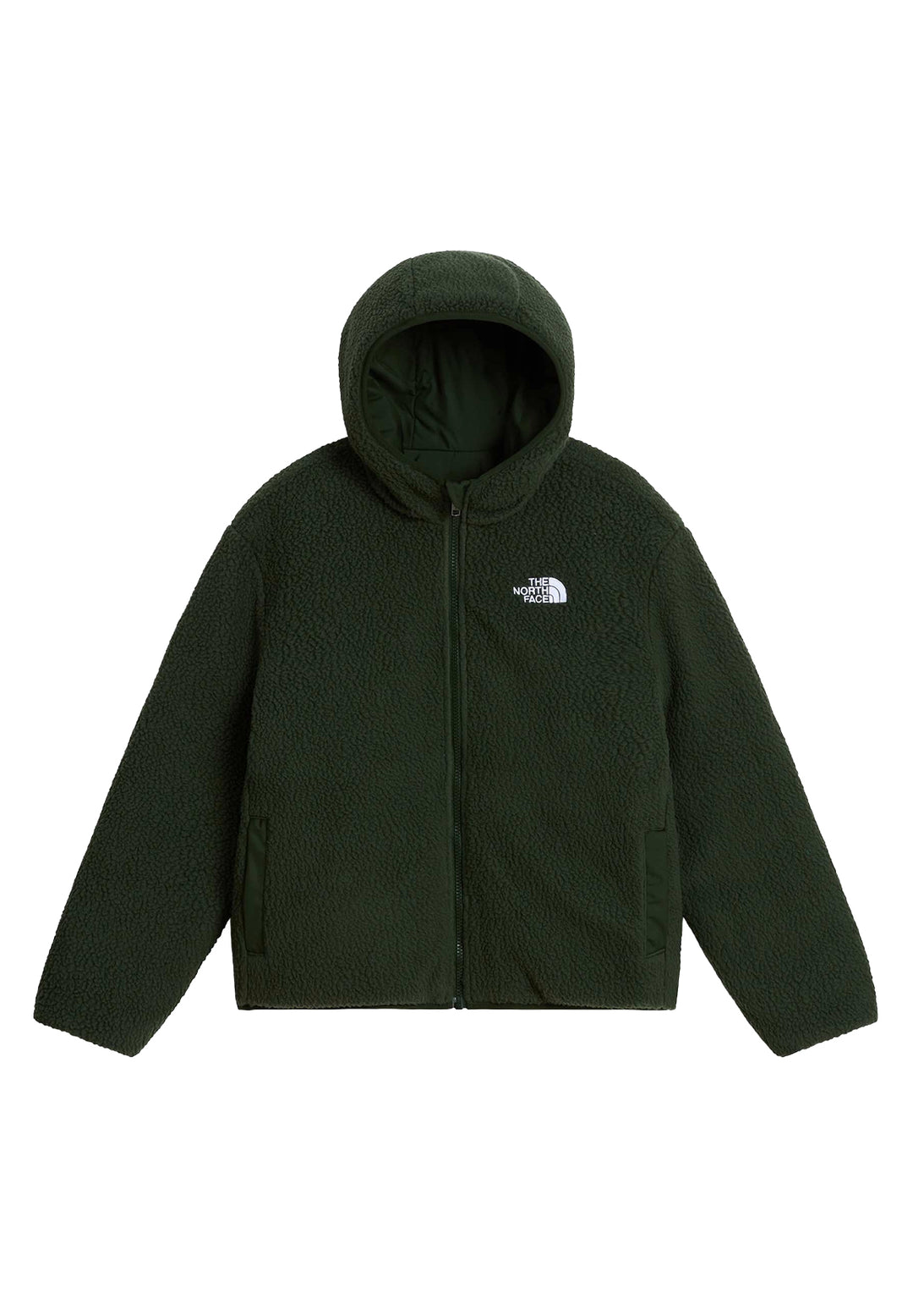Giubbotto reversibile verde per bambino