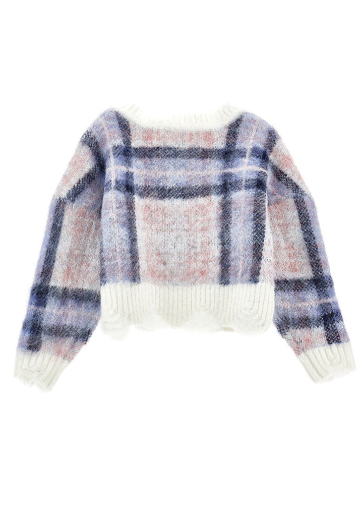 Blue sweater for girls
