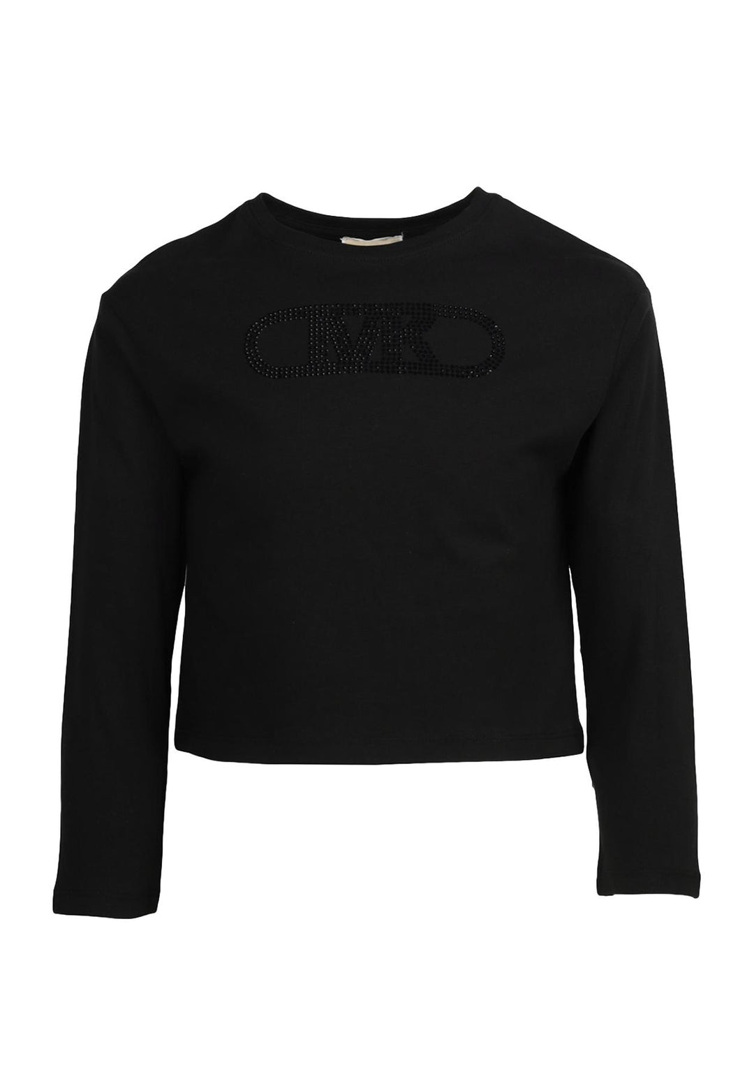 T-shirt nera per bambina