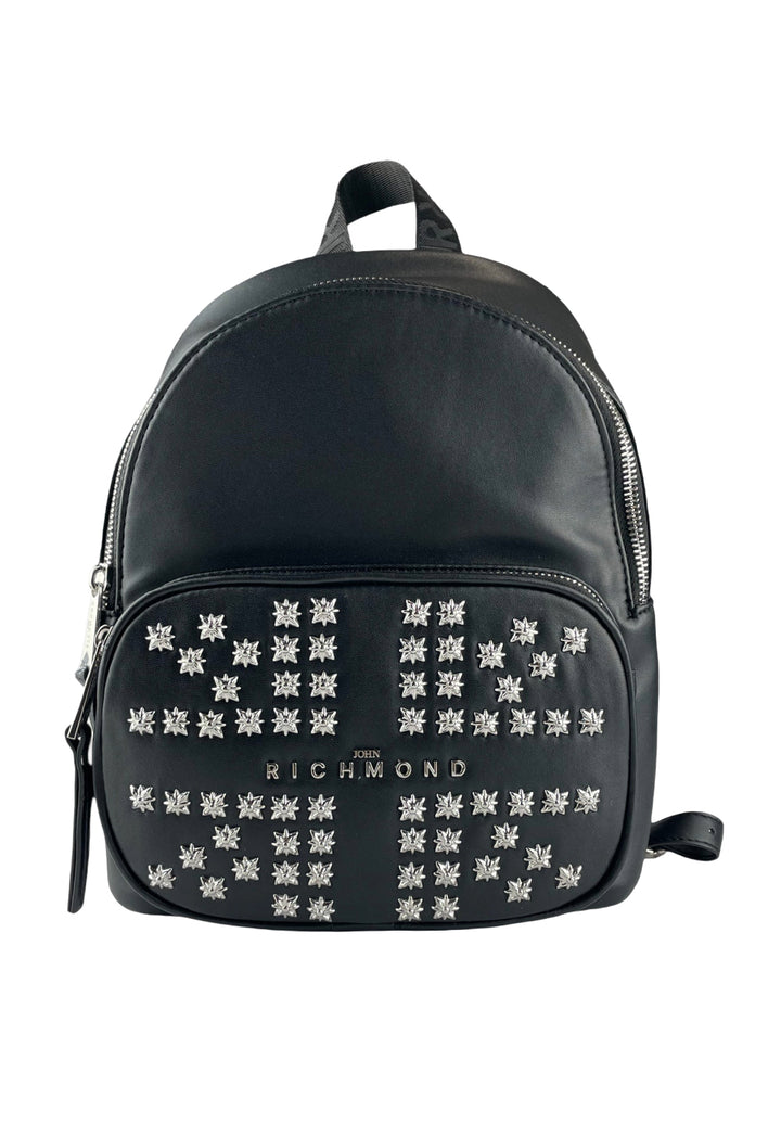 Zaino ecopelle nero per bambina