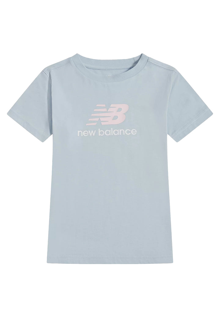 T-shirt celeste per bambina