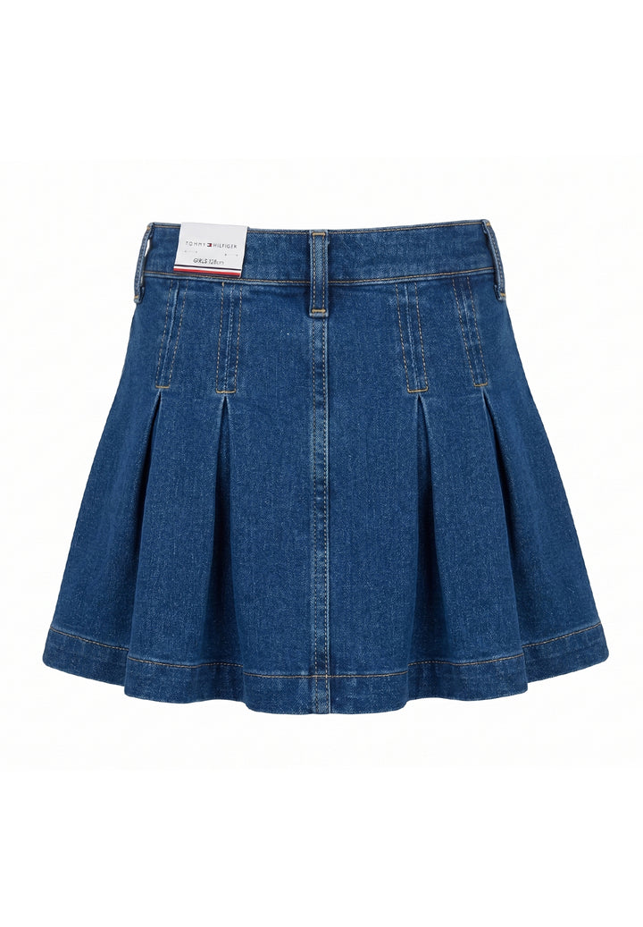 Gonna denim blu per bambina