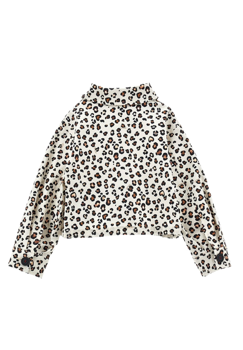 Gepunktete Jacke für Mädchen