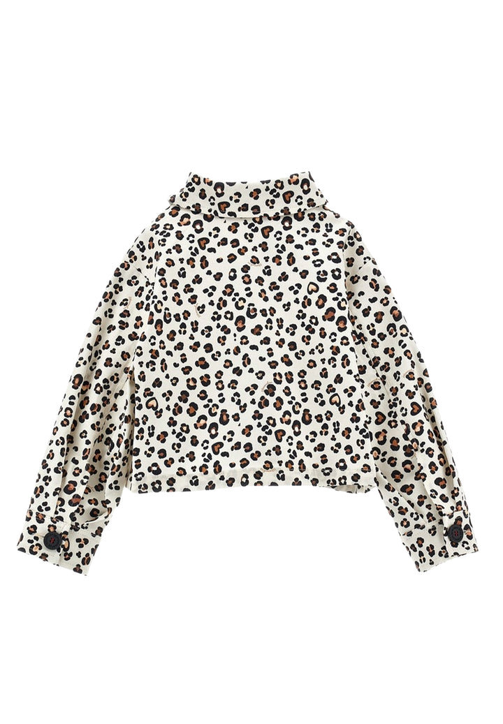 Gepunktete Jacke für Mädchen