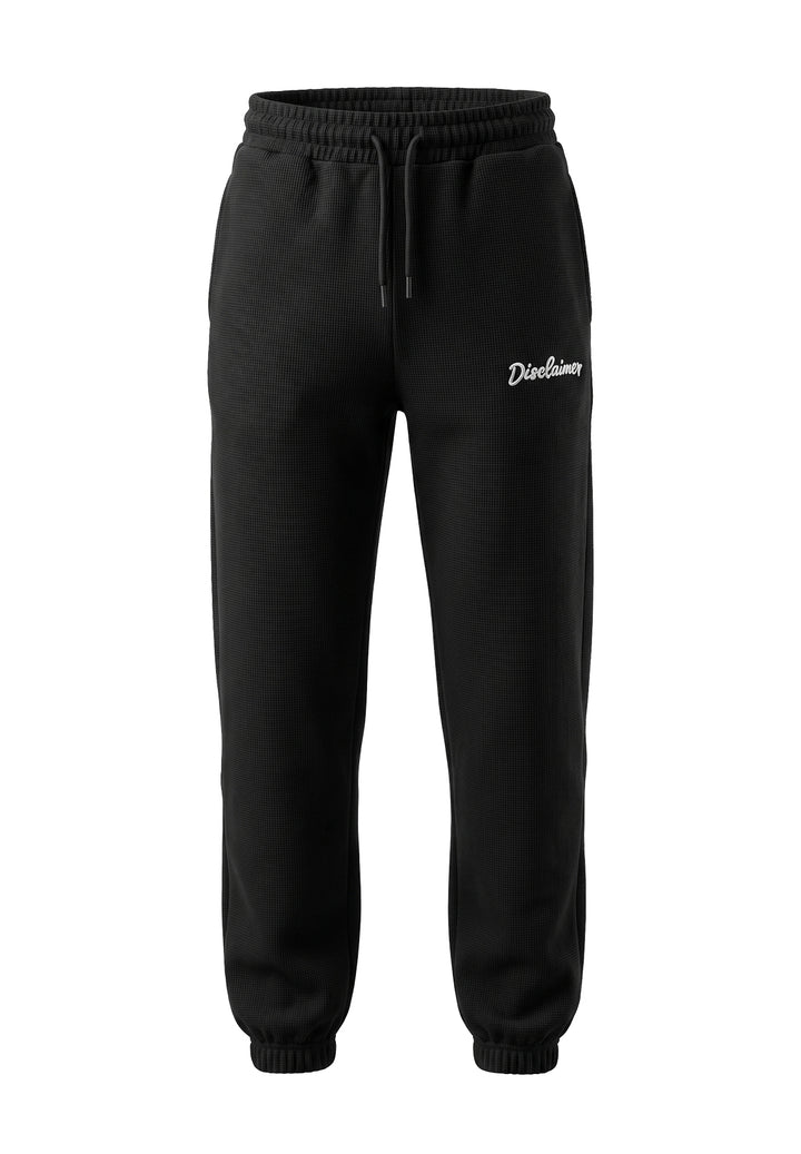 Pantalone felpa nero per bambina