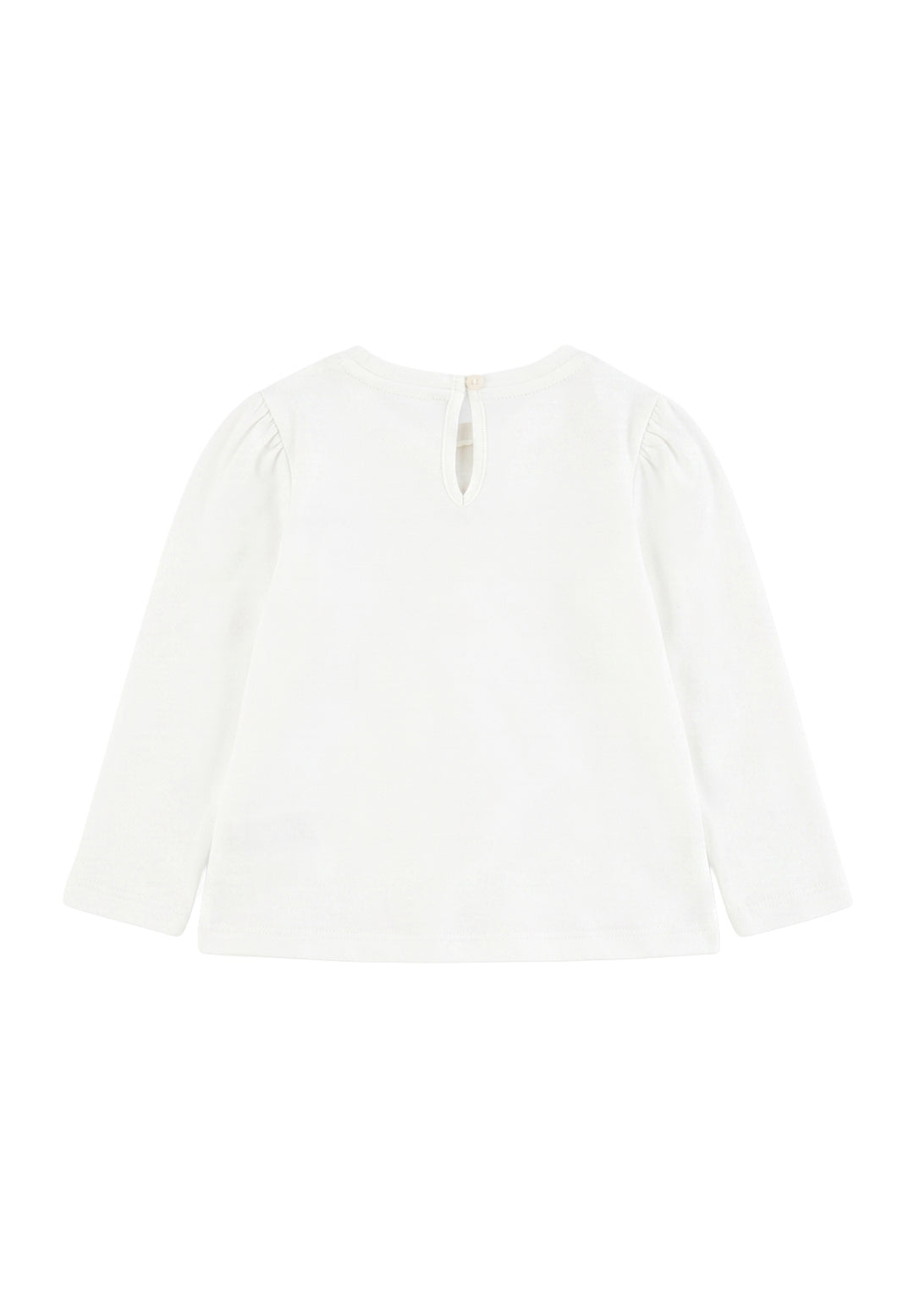 T-shirt bianca per bambina