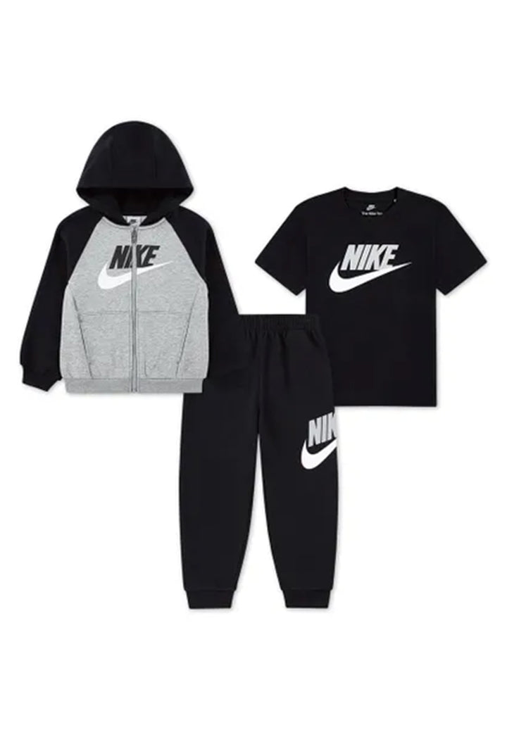 Completo 3 pezzi nero per bambino