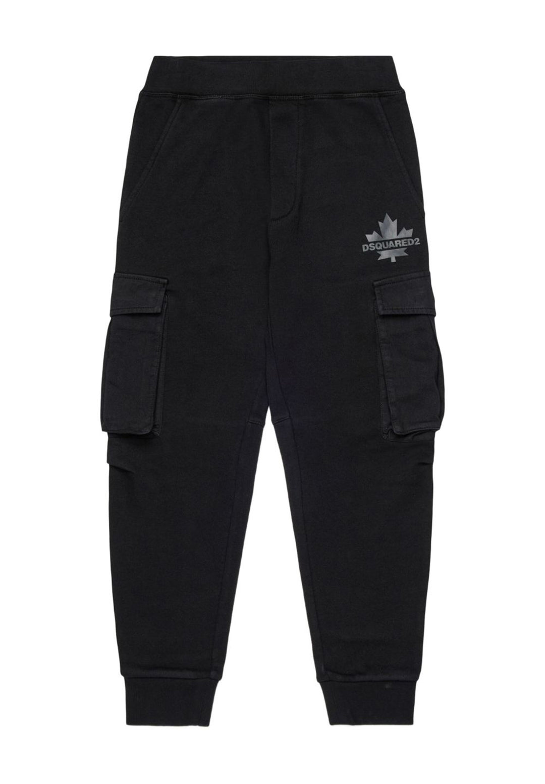 Pantalone felpa nera per bambino