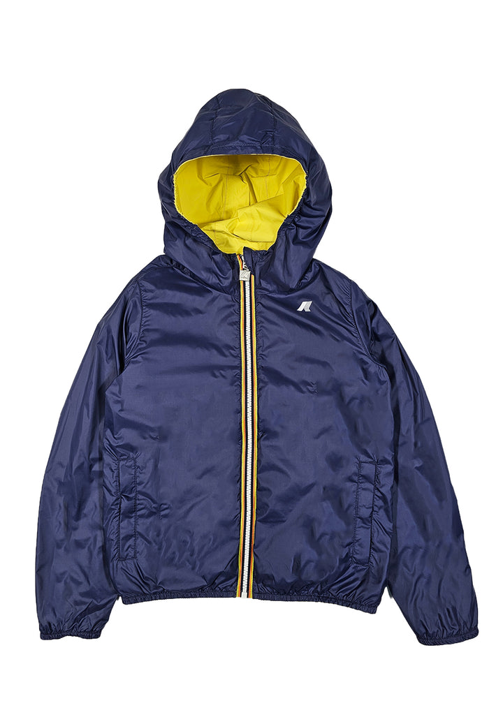 Giubbino reversibile giallo-blu per bambino