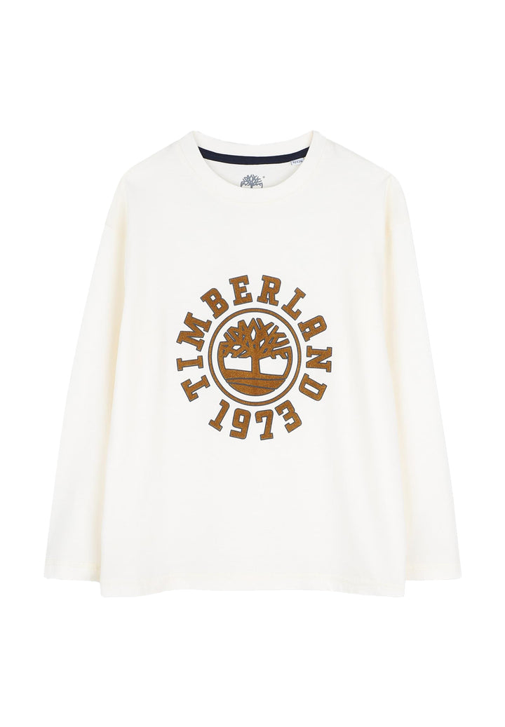 T-shirt beige per bambino