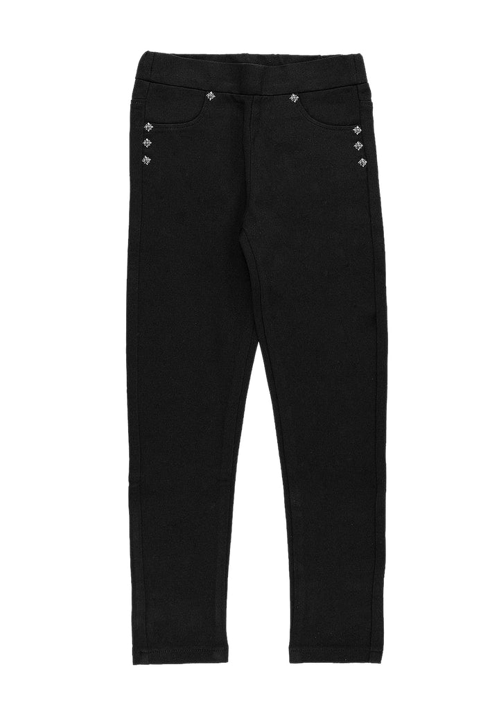 Leggings nero per bambina