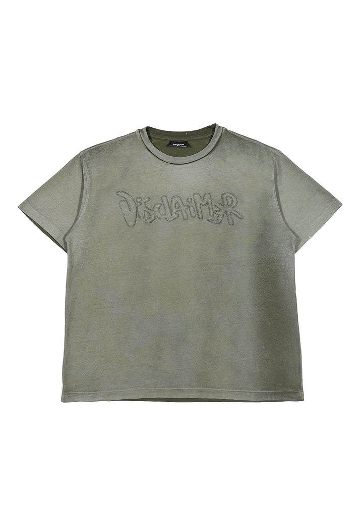 T-shirt verde militare per bambino