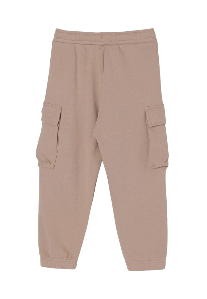 Pantalone felpa beige per bambino