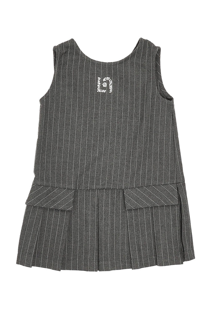 Vestito grigio per bambina