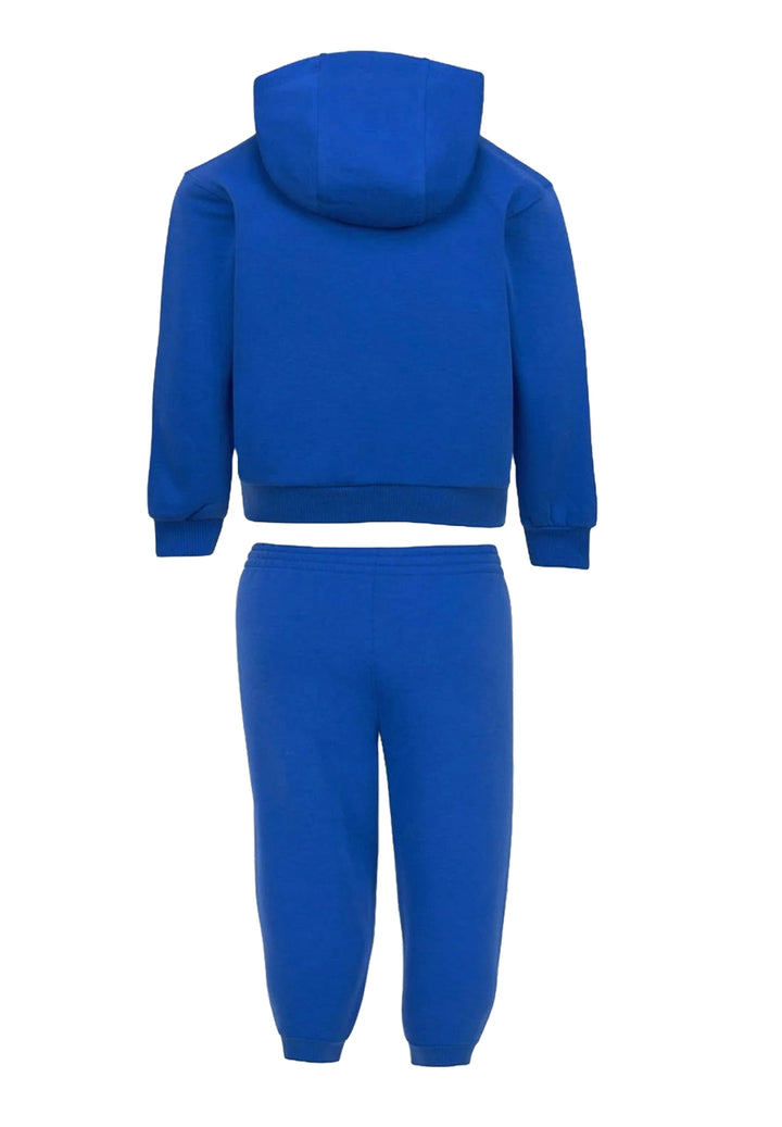 Completo felpa blu per neonato