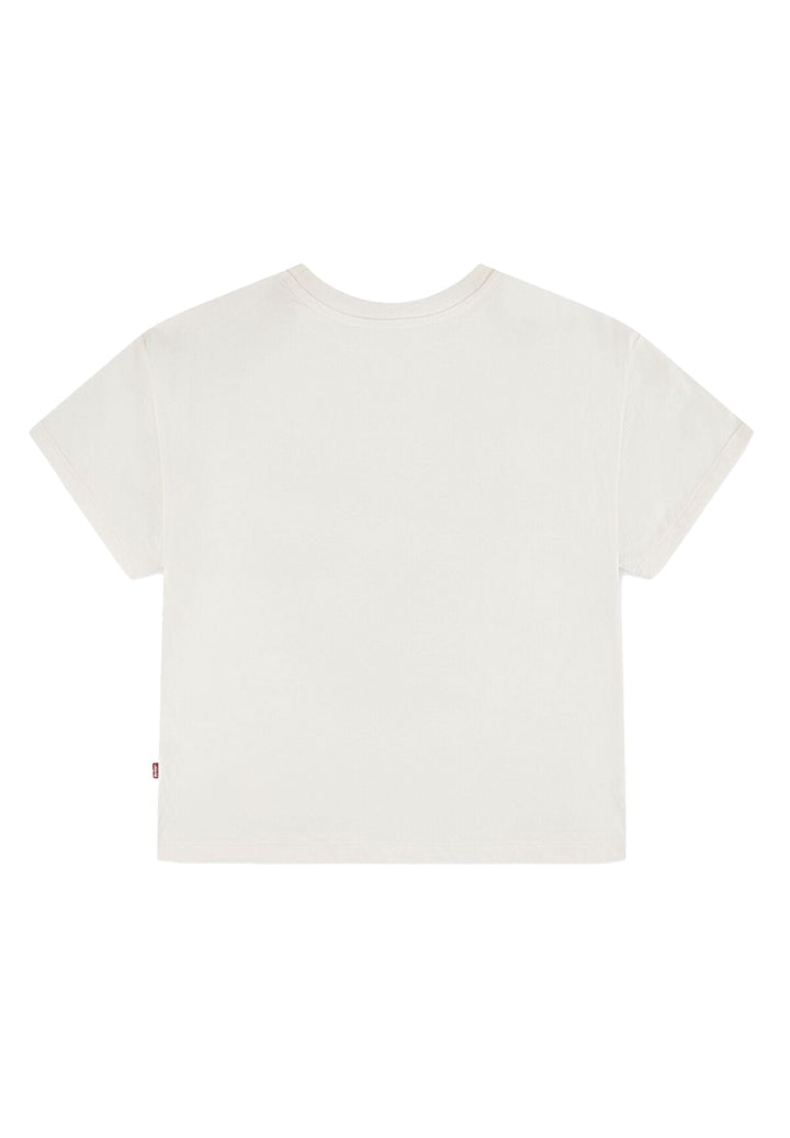 T-shirt crema per bambina