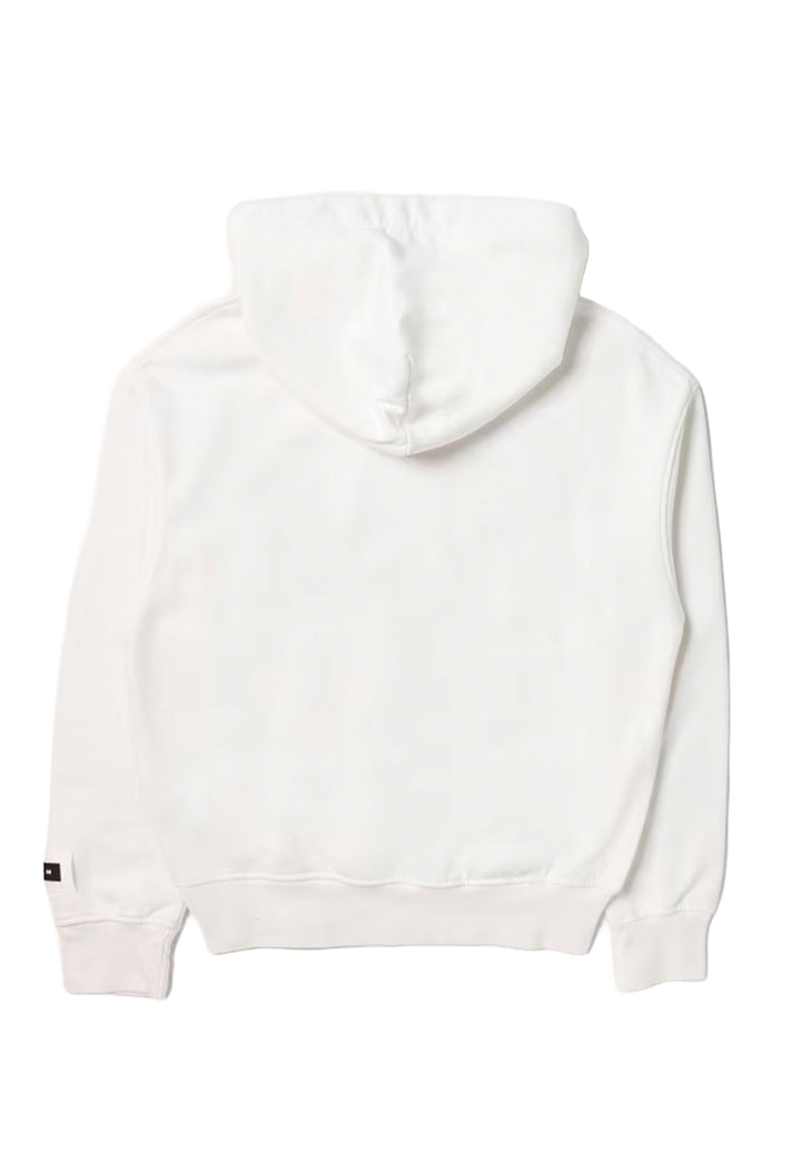Cream hooded sweatshirt for boys