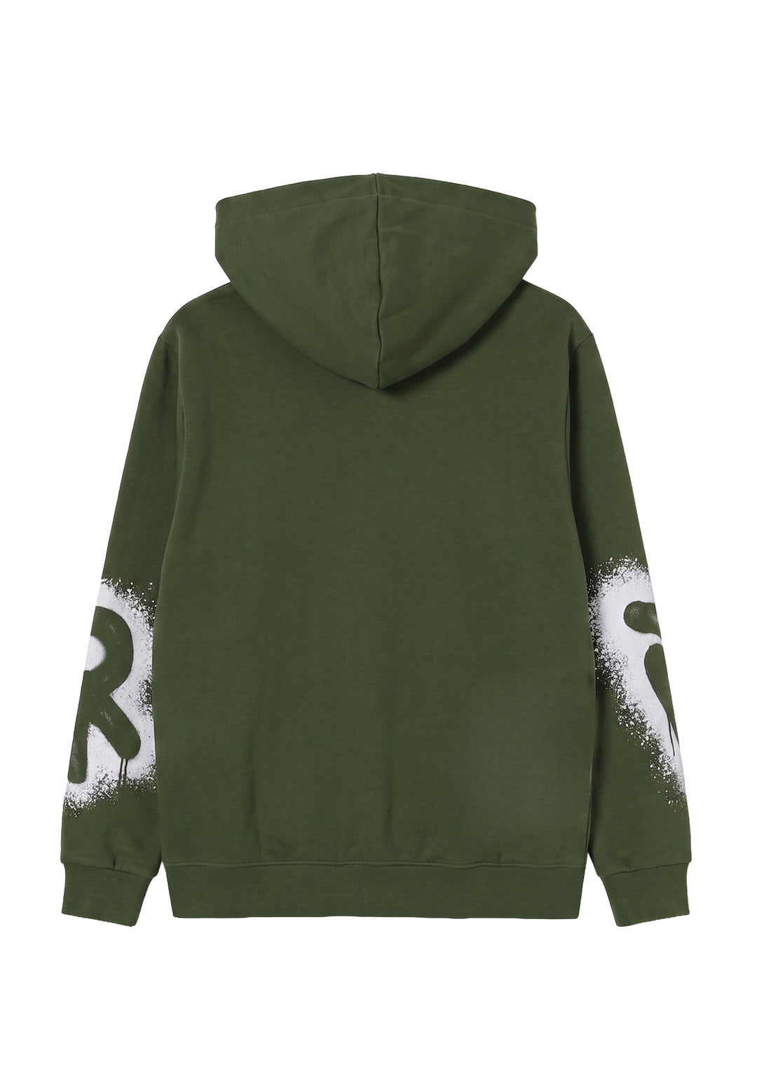 Felpa zip verde per bambino