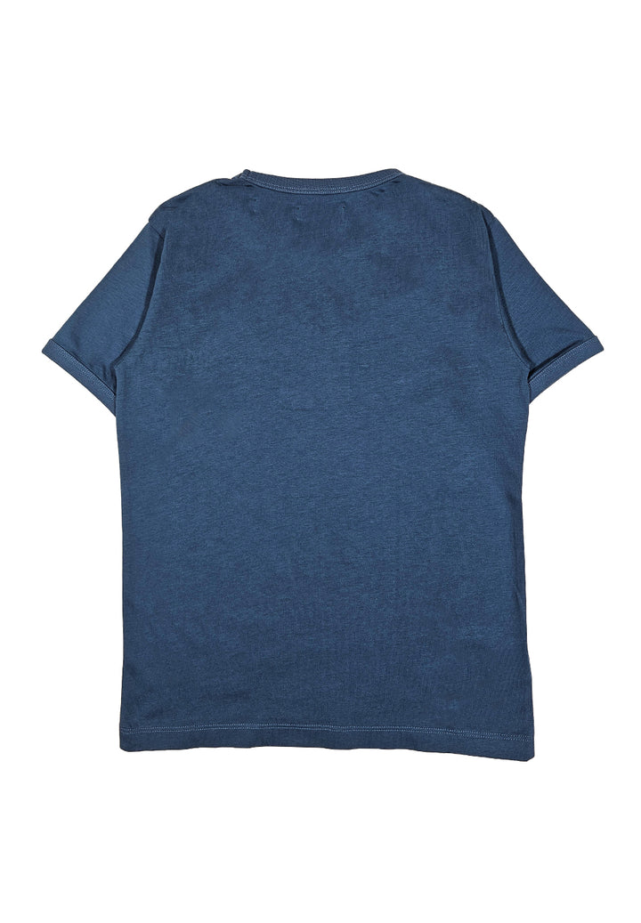 T-shirt blu per bambino