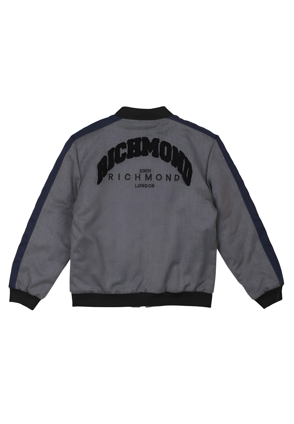 Giubbotto bomber grigio per bambino