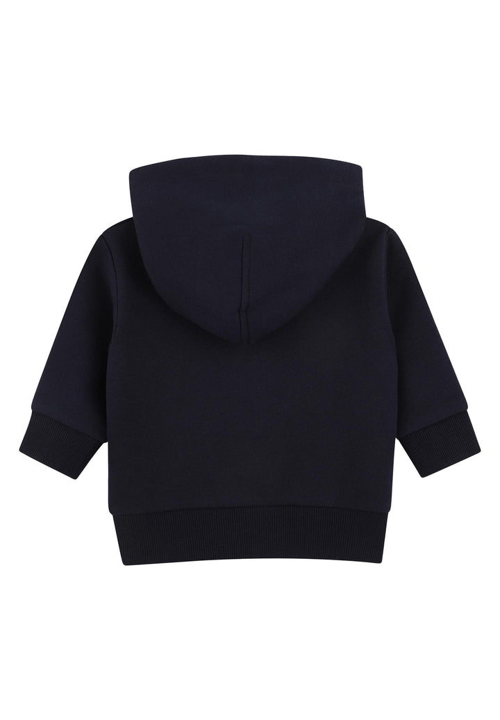 Felpa cappuccio blu navy per bambino