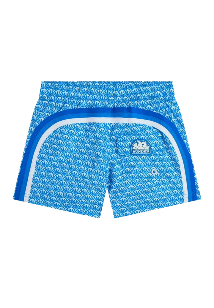Costume boxer blu per bambino