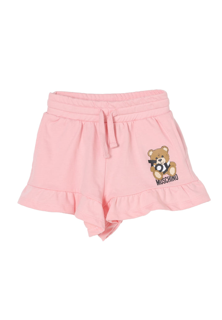 Short rosa per bambina