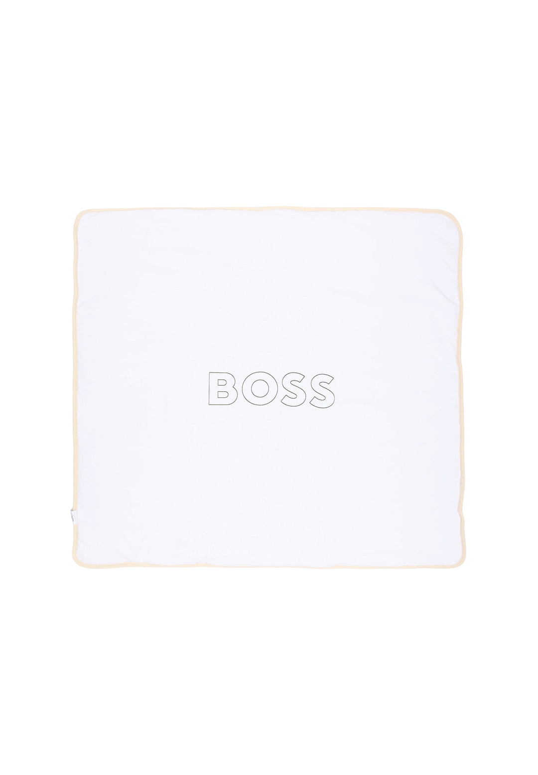 Coperta ciniglia beige per neonato