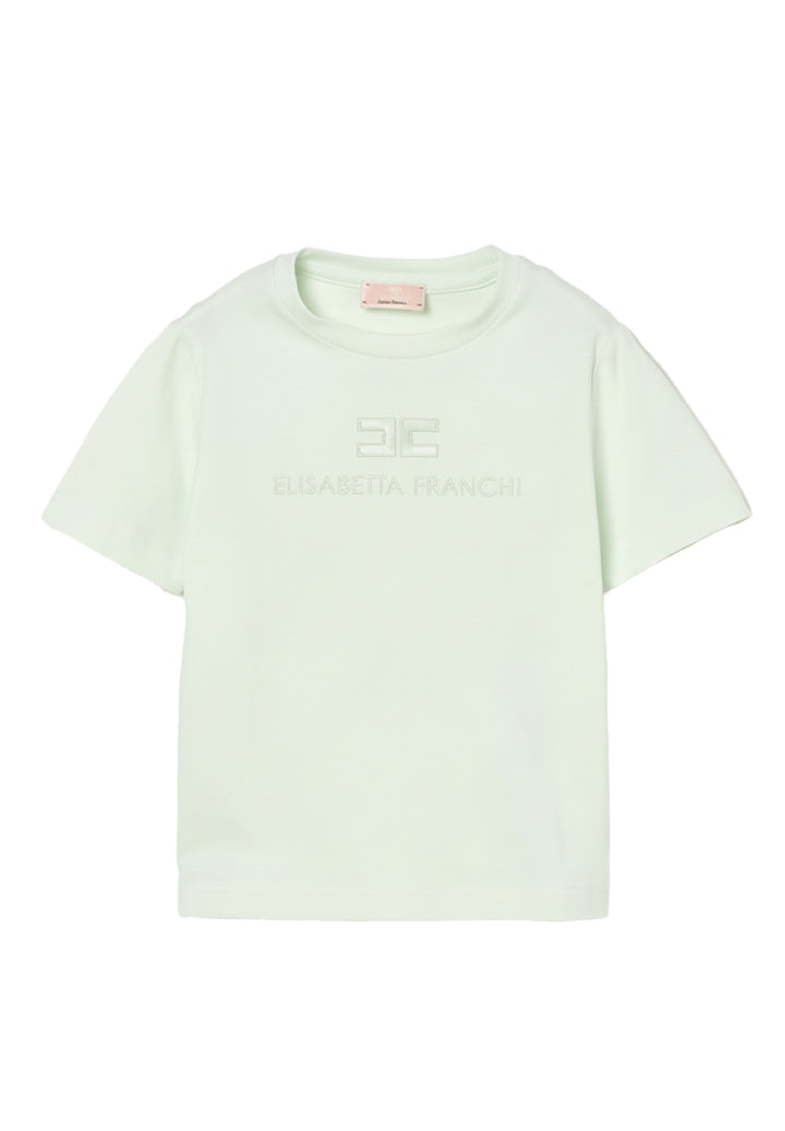 T-shirt menta per bambina