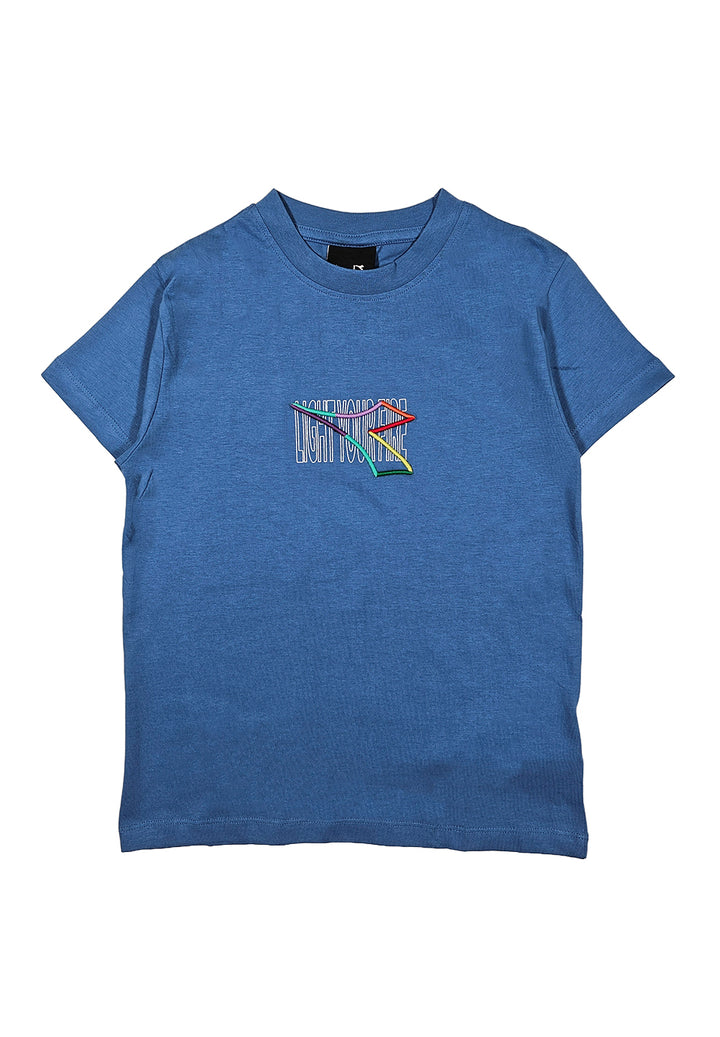 Indigo blue t-shirt for boys
