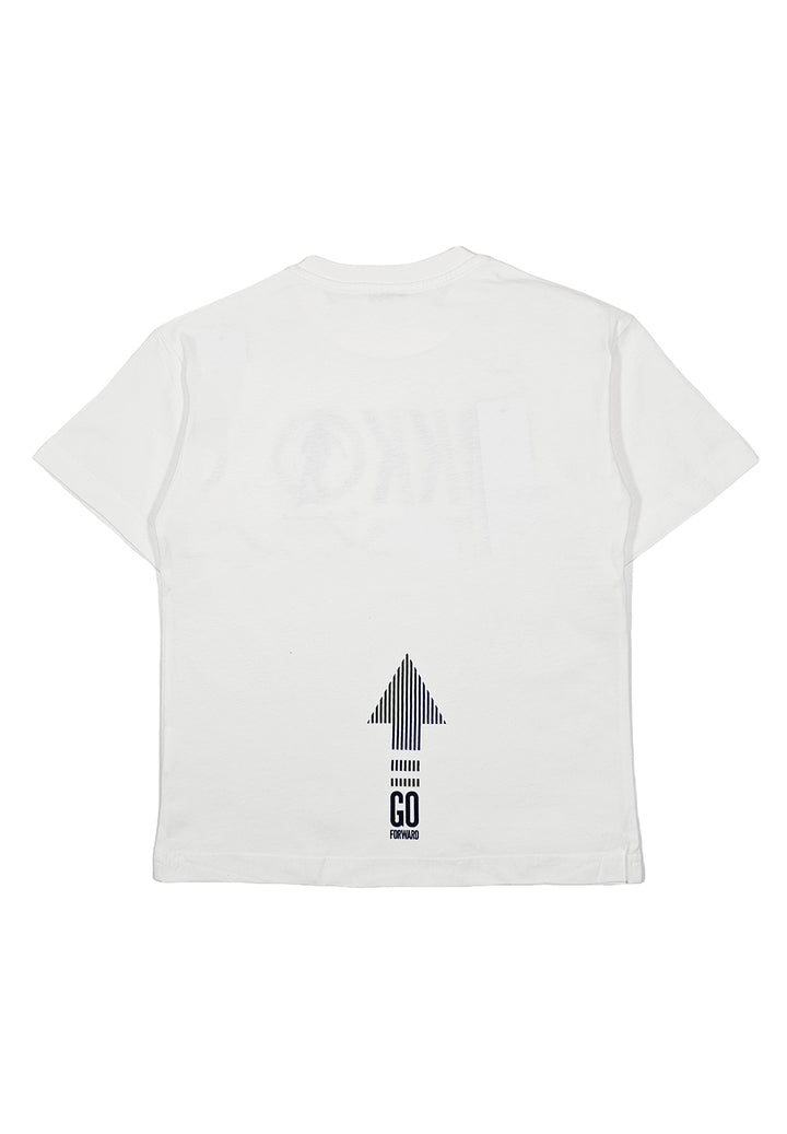T-shirt bianca per bambino