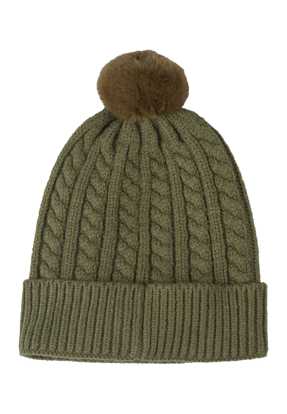 Cappello verde per neonato