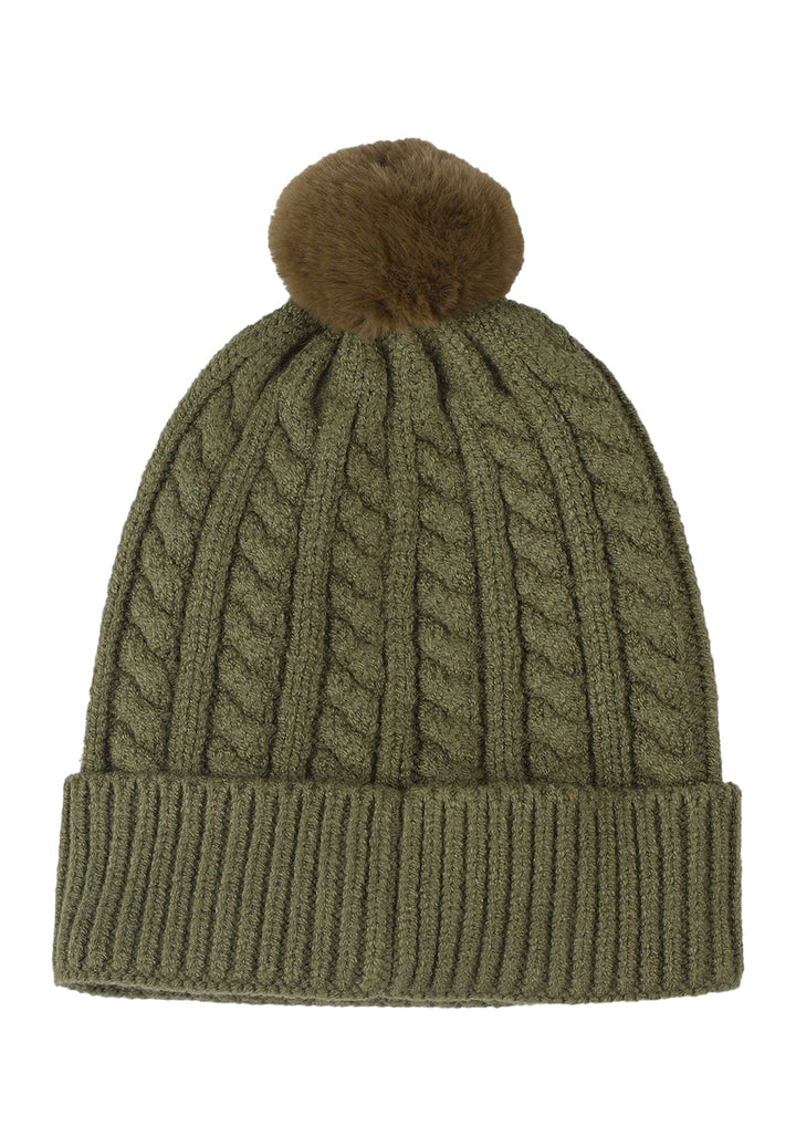 Cappello verde per neonato