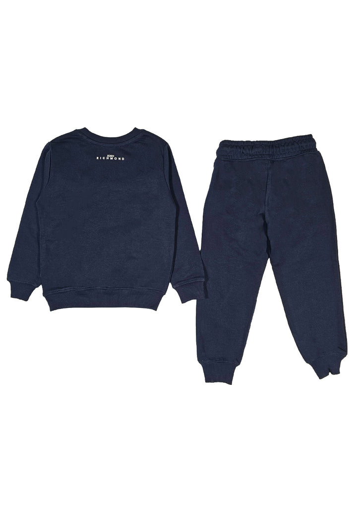 Blaues Sweatshirt-Set für Jungen