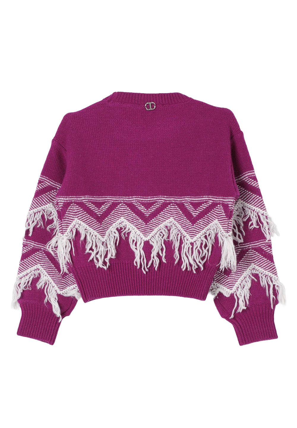 Maglione fuxia per bambina