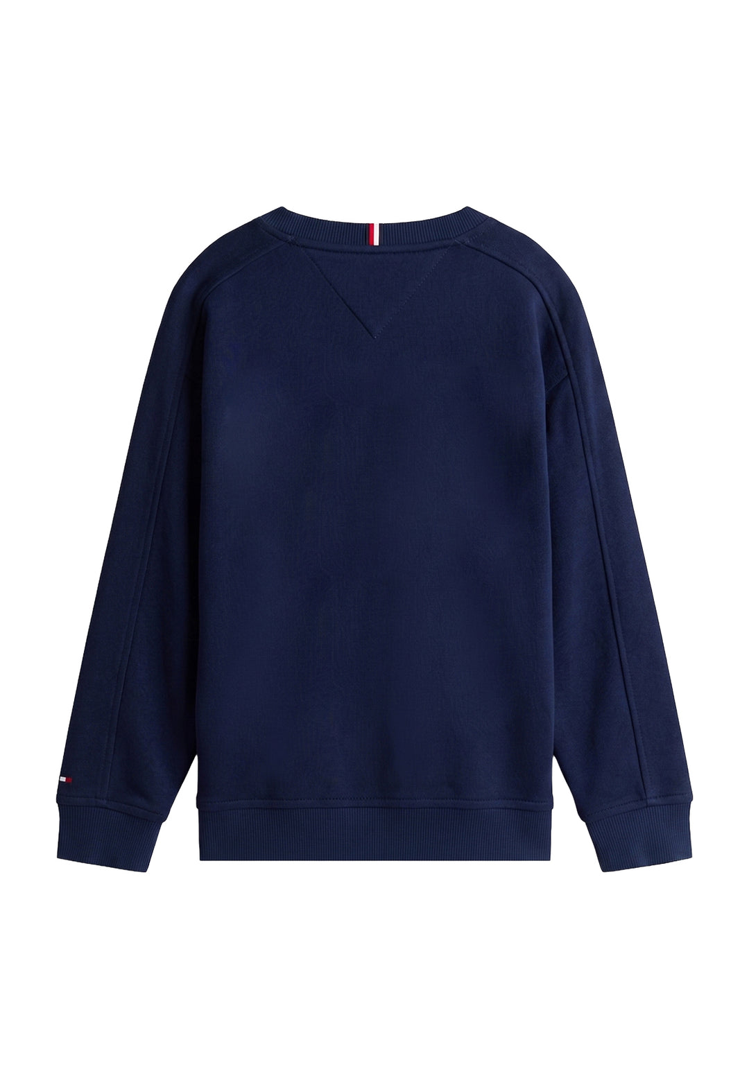 Felpa girocollo blu navy per bambino