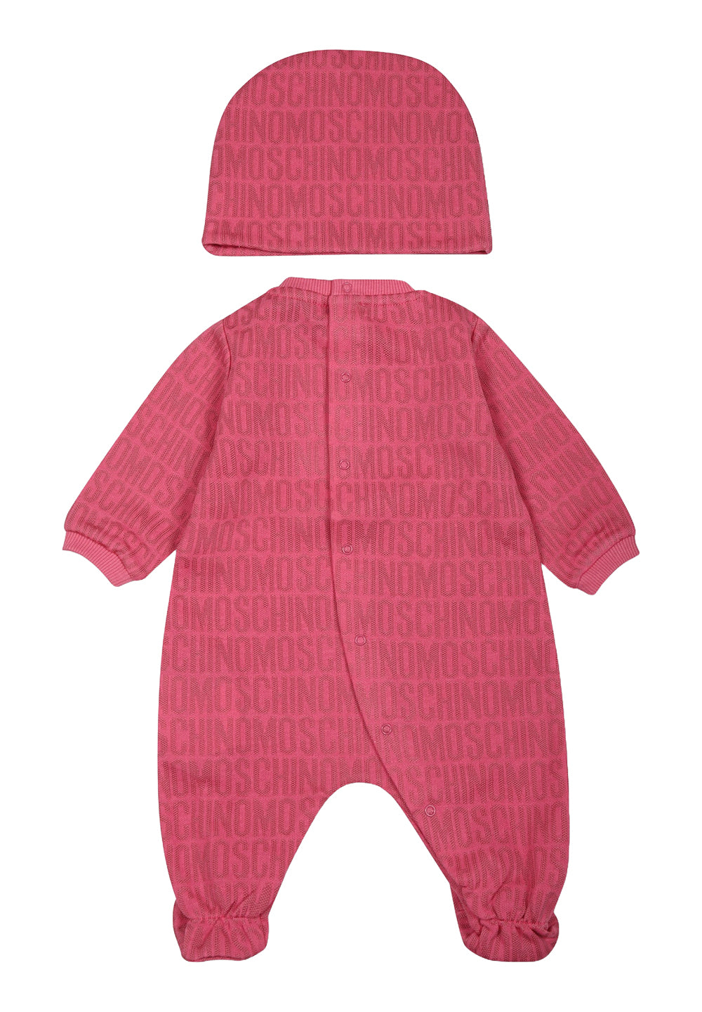 Tutina + cappello fuxia per neonata