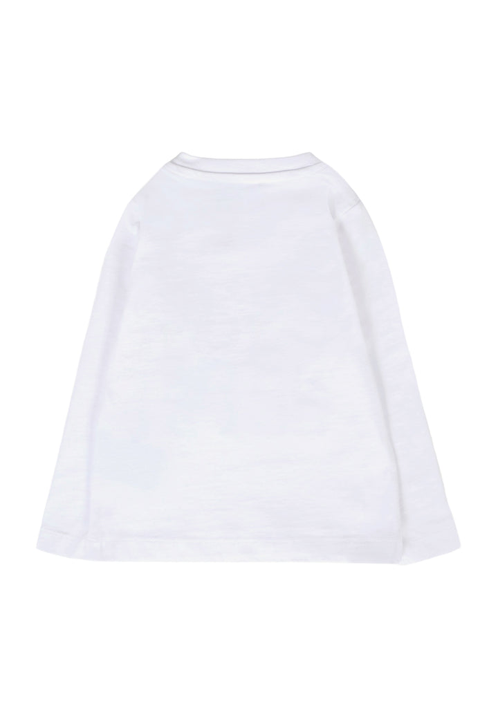 T-shirt bianca per neonata