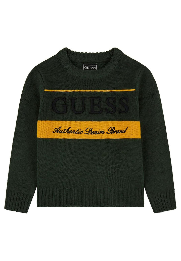 Maglione verde per bambino
