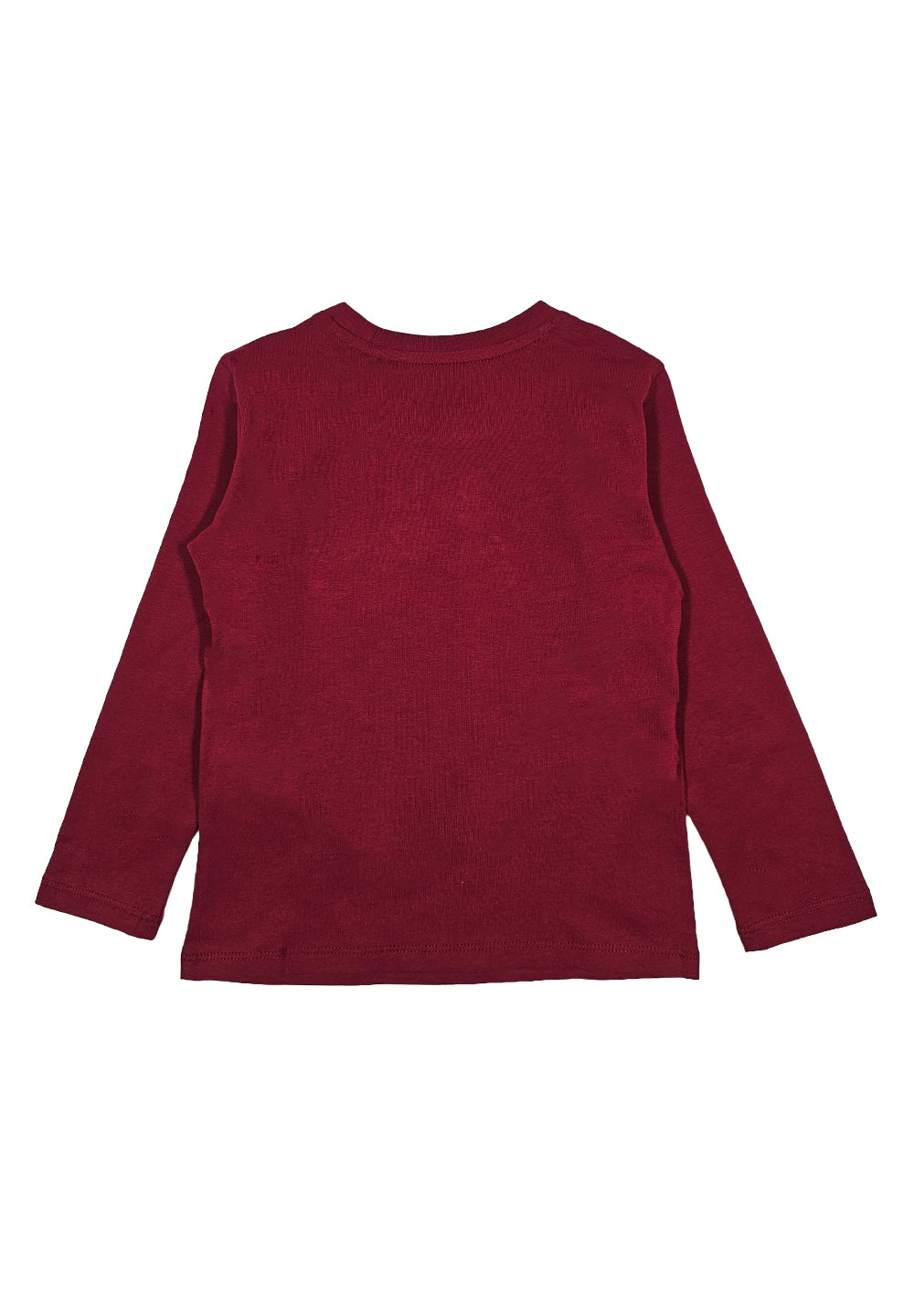 T-shirt bordeaux per bambino