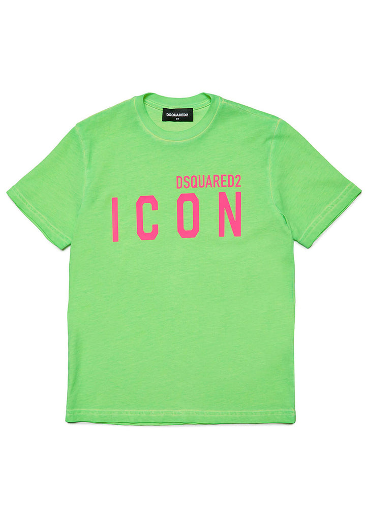 T-shirt verde per bambino