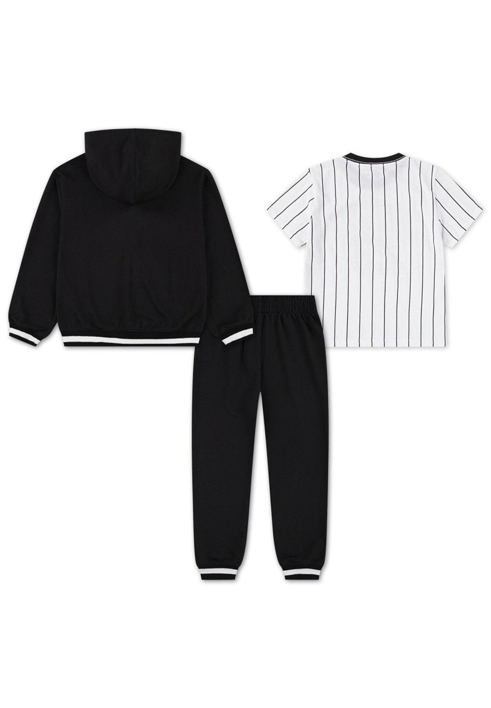 Completo 3 pezzi nero per bambino