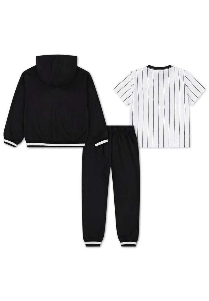 Completo 3 pezzi nero per bambino
