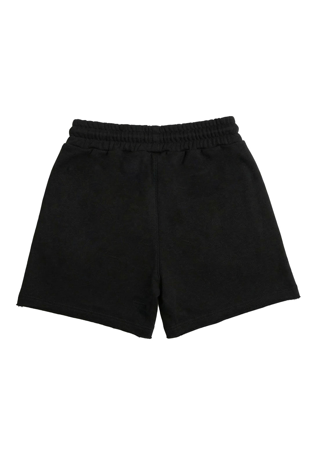 Short felpa nero per bambina