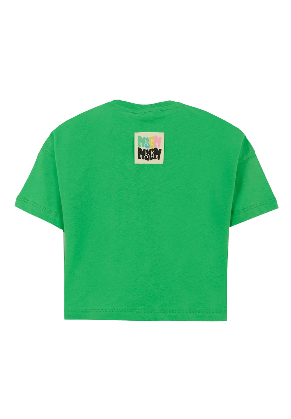 T-shirt verde per bambina