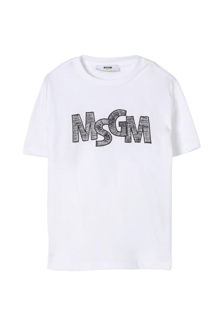 T-shirt bianca per bambino