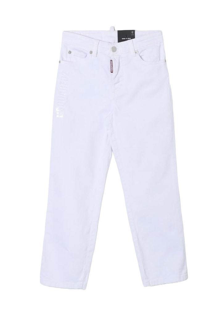 Jeans bianco per bambino