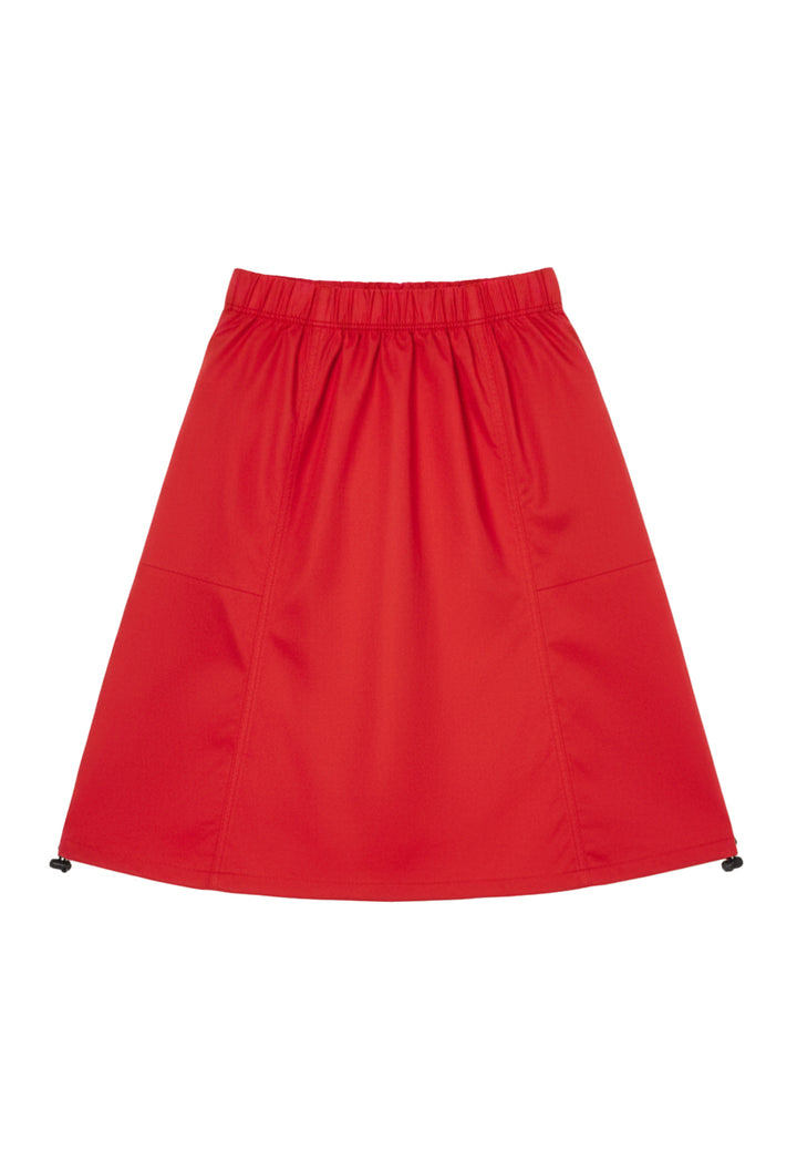 Gonna rossa per bambina